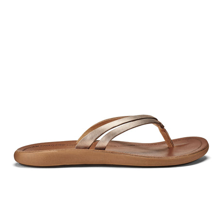 OluKai Kapehe Luana Sandal (Women) - Bubbly/Sahara Sandals - Thong - The Heel Shoe Fitters