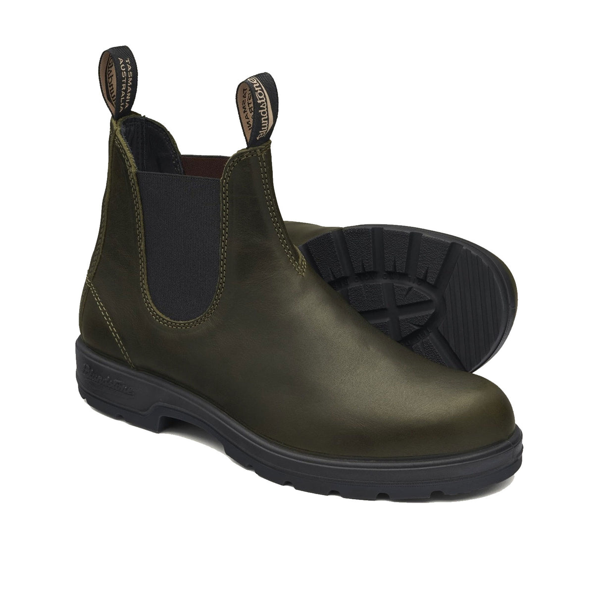 Blundstone Classic 550 Chelsea Boot (Unisex) - Green Boots - Fashion - Chelsea - The Heel Shoe Fitters