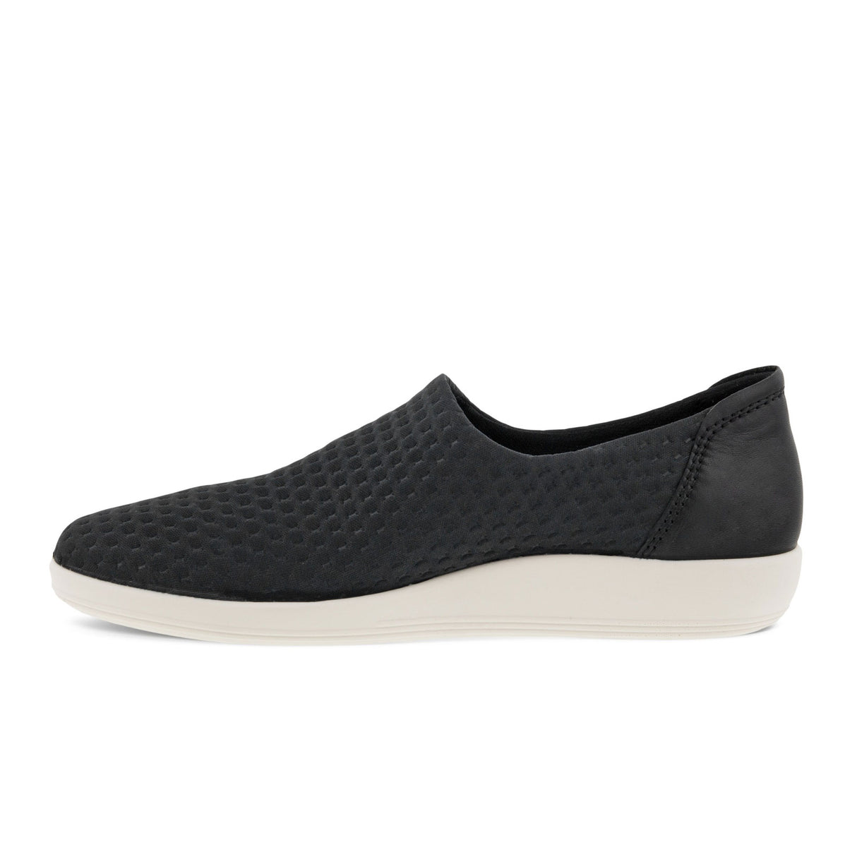 ECCO Soft 2 Slip On (Women) - Black/Black Dress-Casual - Slip-Ons - The Heel Shoe Fitters