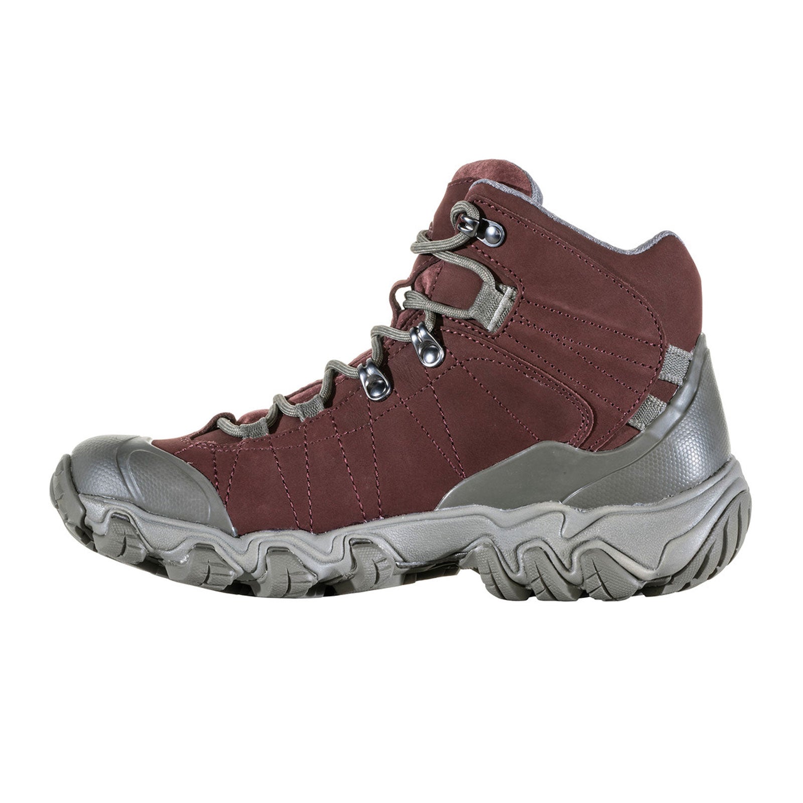 Oboz Bridger Mid B-DRY Hiking Boot (Women) - Port – The Heel Shoe Fitters