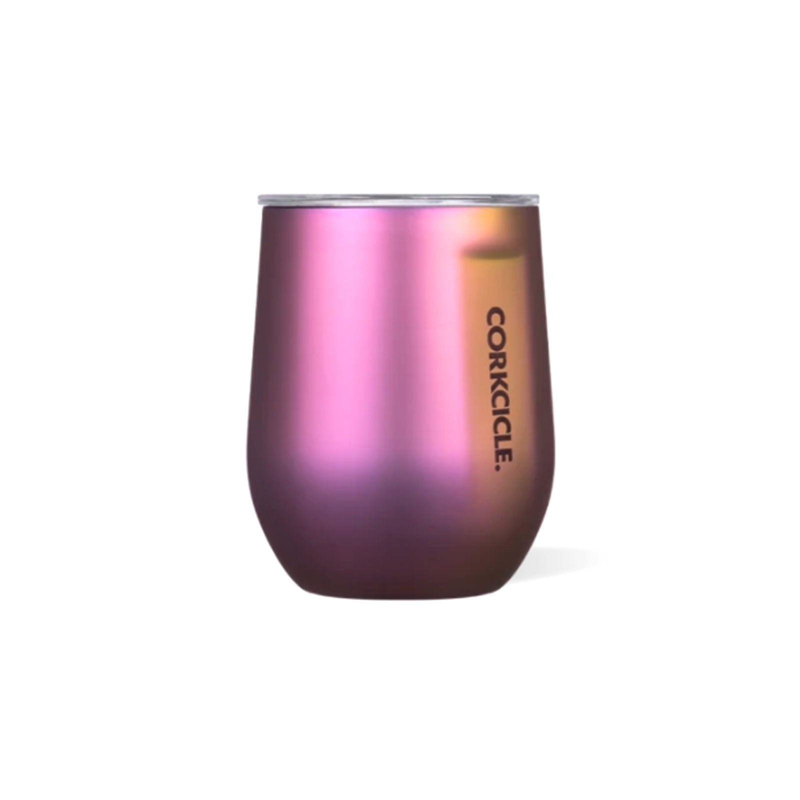 Corkcicle 12 oz Stemless Wine Cup Brushed Steel