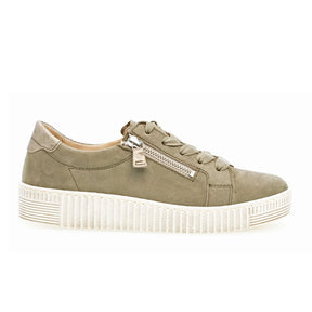 Gabor 334 Double Zip Sneaker (Women) Athletic - Casual - Lace Up - The Heel Shoe Fitters