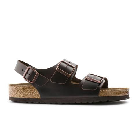 Birkenstock Milano Backstrap Sandal (Unisex) - Amalfi Brown Sandals - Backstrap - The Heel Shoe Fitters
