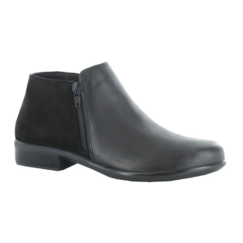 Naot Helm Ankle Boot (Women) - Black Boots - Casual - Low - The Heel Shoe Fitters