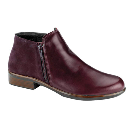 Naot Helm Ankle Boot (Women) - Bordeaux/Violet Boots - Fashion - Ankle Boot - The Heel Shoe Fitters