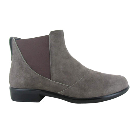 Naot Ruzgar Ankle Boot (Women) - Taupe Gray Suede Boots - Fashion - Ankle Boot - The Heel Shoe Fitters