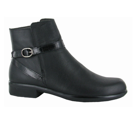 Naot Briza Ankle Boot (Women) - Soft Black/Jet Black/Black Croc Boots - Fashion - Ankle Boot - The Heel Shoe Fitters