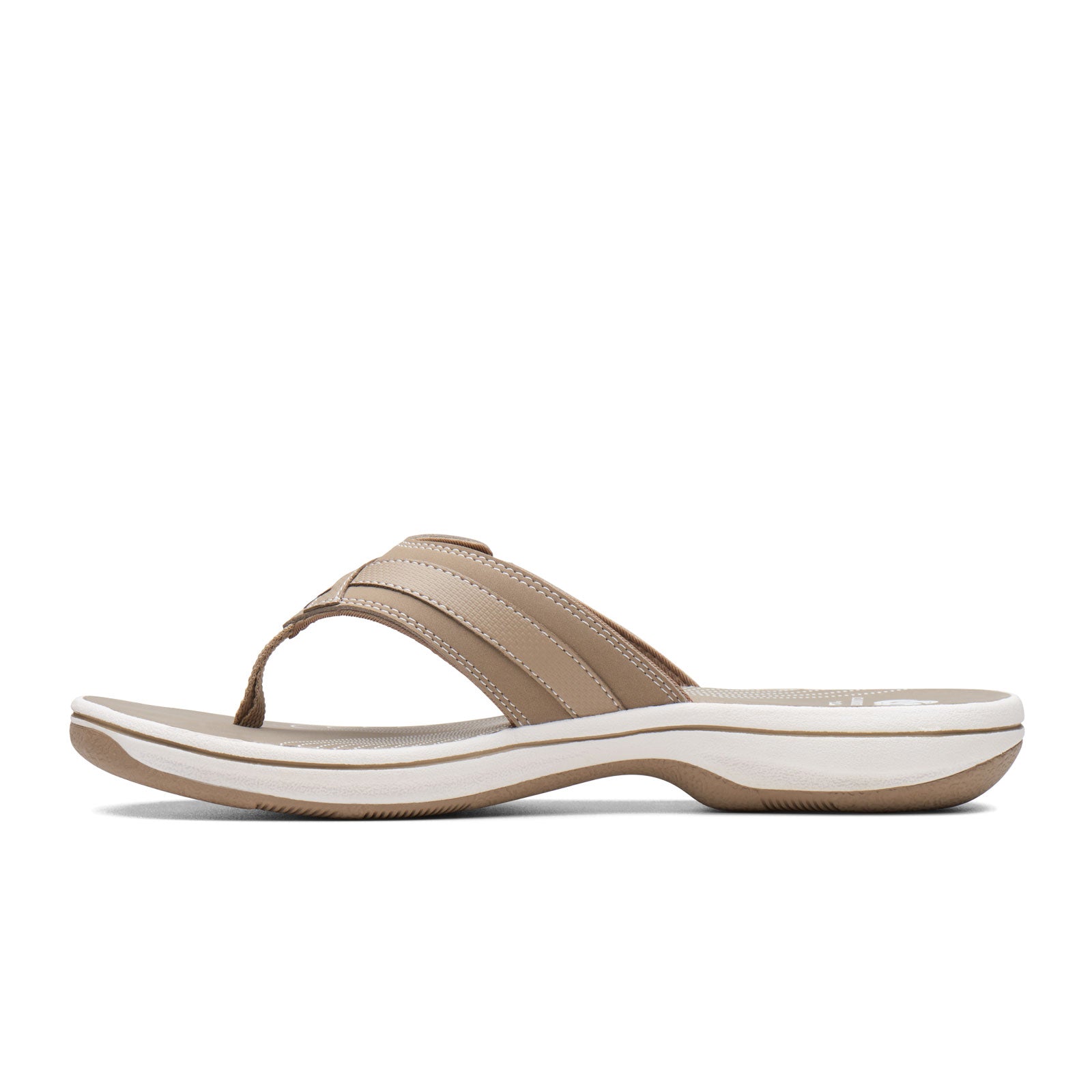 Clarks Glide Walk T-strap Slip-on Thong Sandals | Lyst