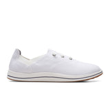 Clarks Breeze Ave Sneaker (Women) - White Dress-Casual - Sneakers - The Heel Shoe Fitters