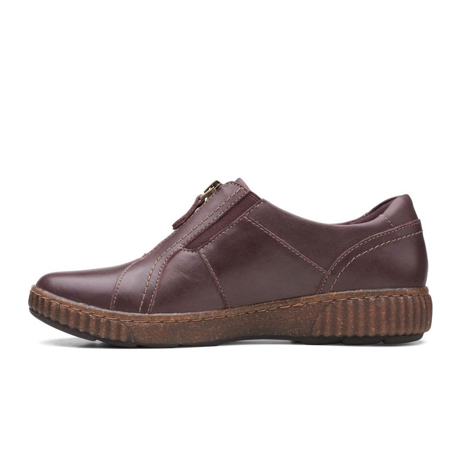 Leather clarks ladies clearance slippers