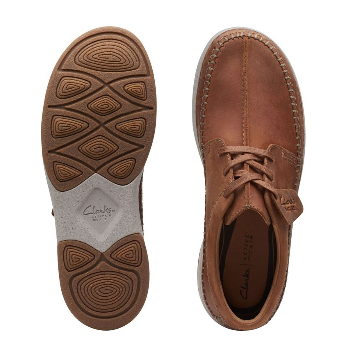 Clarks Nature 5 Tie Lace-up Shoe (Men) - Beeswax Leather Dress-Casual - Lace Ups - The Heel Shoe Fitters