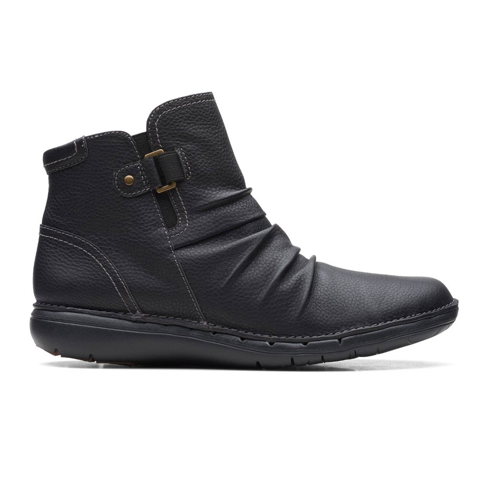 Clarks black ankle clearance boots ladies