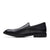 Clarks Un Hugh Step Slip On Shoe (Men) - Black Leather Dress-Casual - Slip-Ons - The Heel Shoe Fitters