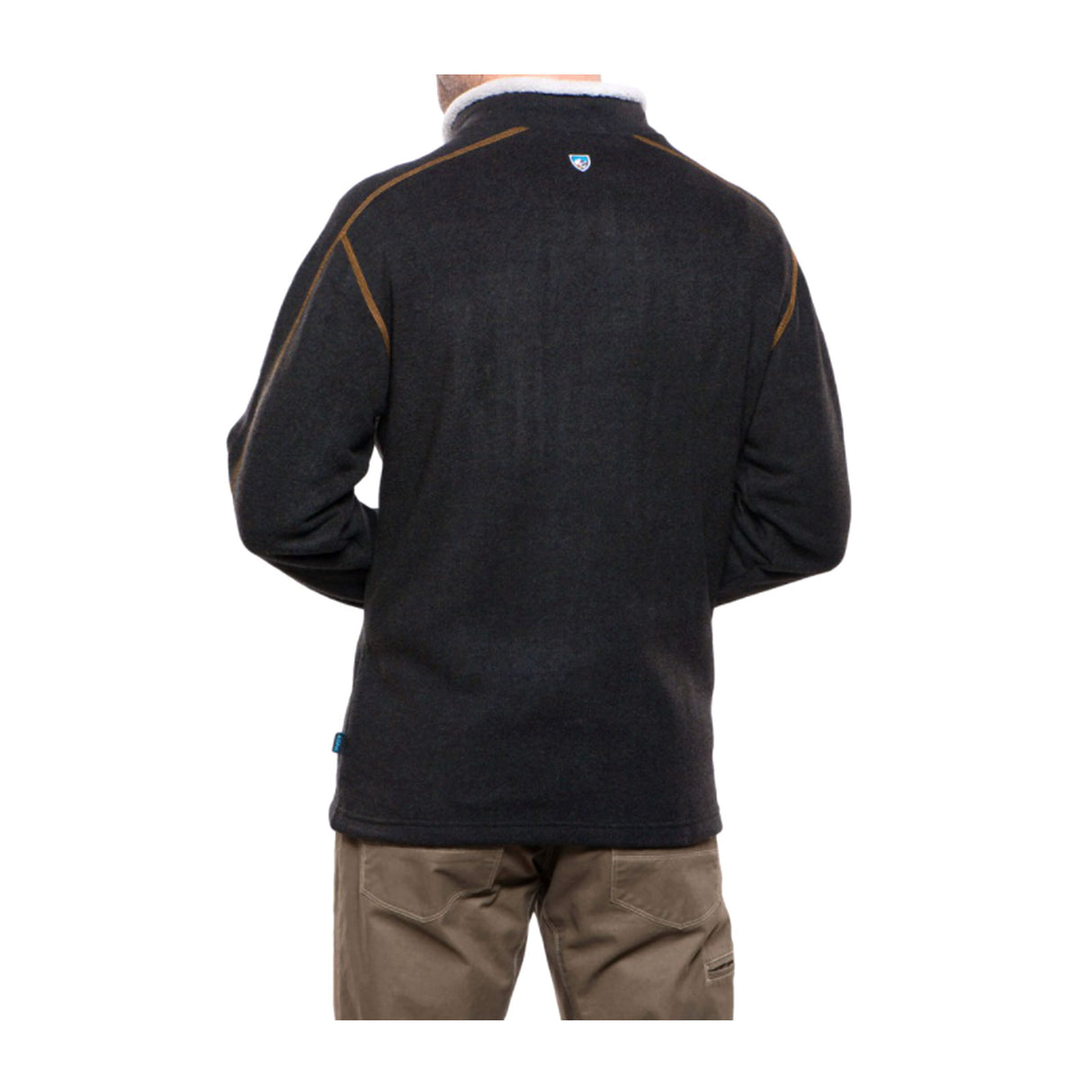 Kuhl Europa 1/4 Zip Sweater (Men) - Charcoal Apparel - Top - Long Sleeve - The Heel Shoe Fitters
