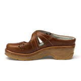 Klogs Carolina (Women) - Cashew Dress-Casual - Clogs & Mules - The Heel Shoe Fitters