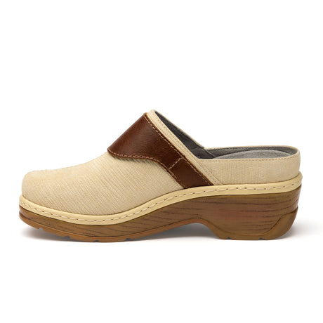 Klogs Austin Clog (Women) - Natural Warrior Suede Dress-Casual - Clogs & Mules - The Heel Shoe Fitters
