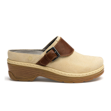 Klogs Austin Clog (Women) - Natural Warrior Suede Dress-Casual - Clogs & Mules - The Heel Shoe Fitters