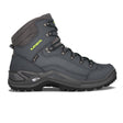 Lowa Renegade GTX Mid (Men) - Dark Blue/Lime Boots - Hiking - Mid - The Heel Shoe Fitters