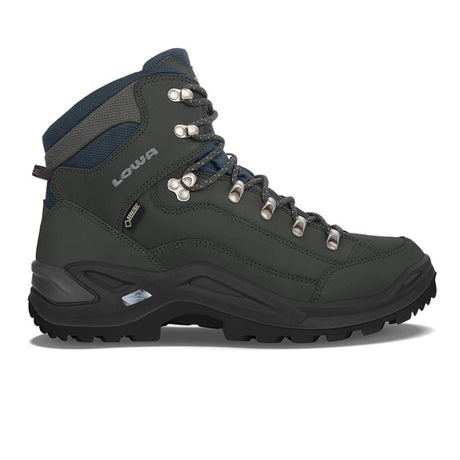 Lowa Renegade GTX Mid Hiking Boot (Men) - Dark Grey Hiking - Mid - The Heel Shoe Fitters