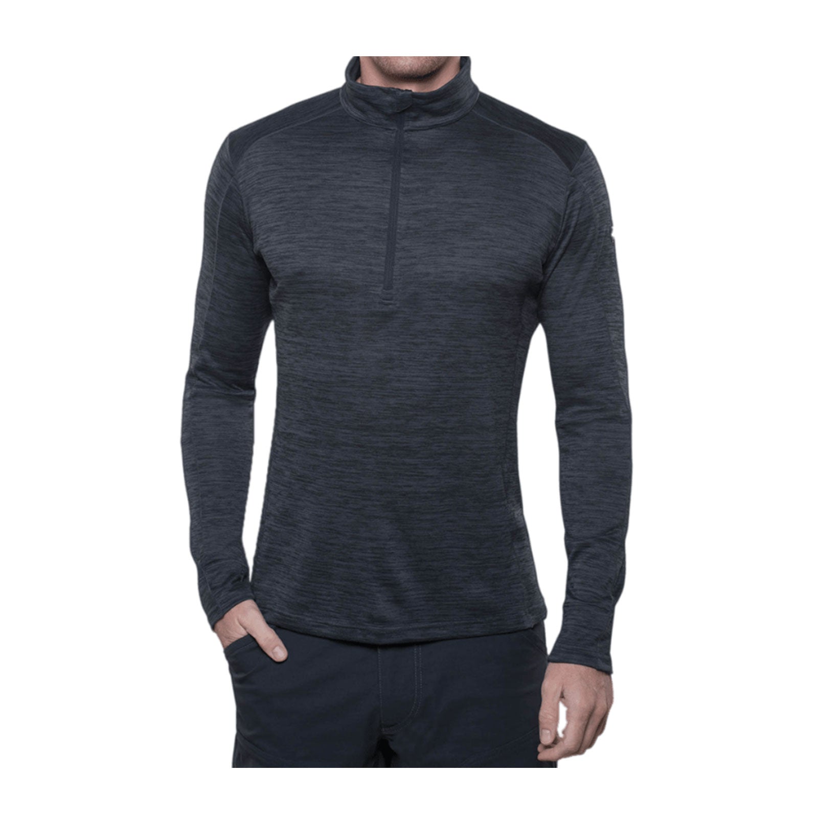 Kuhl Alloy 1/4 Zip Sweater (Men) - Graphite Sportswear - Upperbody - Long Sleeve - The Heel Shoe Fitters