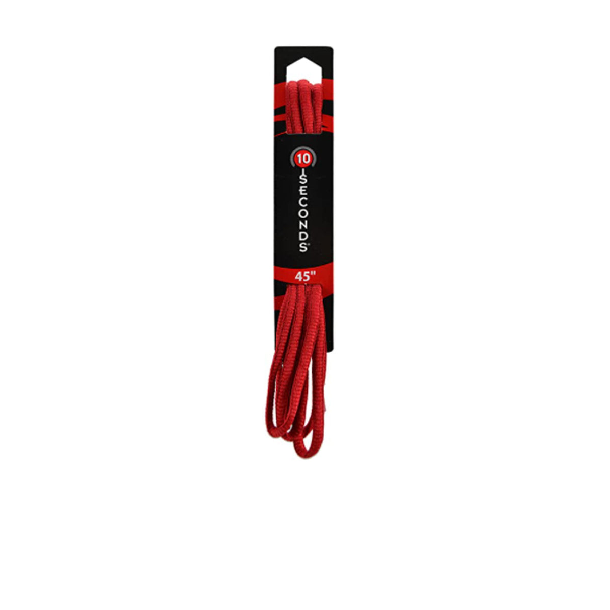 10-Seconds Athletic Oval Laces - Red Accessories - Shoe Laces - The Heel Shoe Fitters