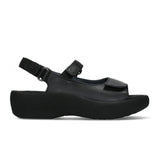 Wolky Jewel Backstrap Sandal (Women) - Black Leather Sandals - Backstrap - The Heel Shoe Fitters