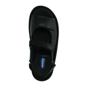 Wolky Jewel Backstrap Sandal (Women) - Black Leather Sandals - Backstrap - The Heel Shoe Fitters