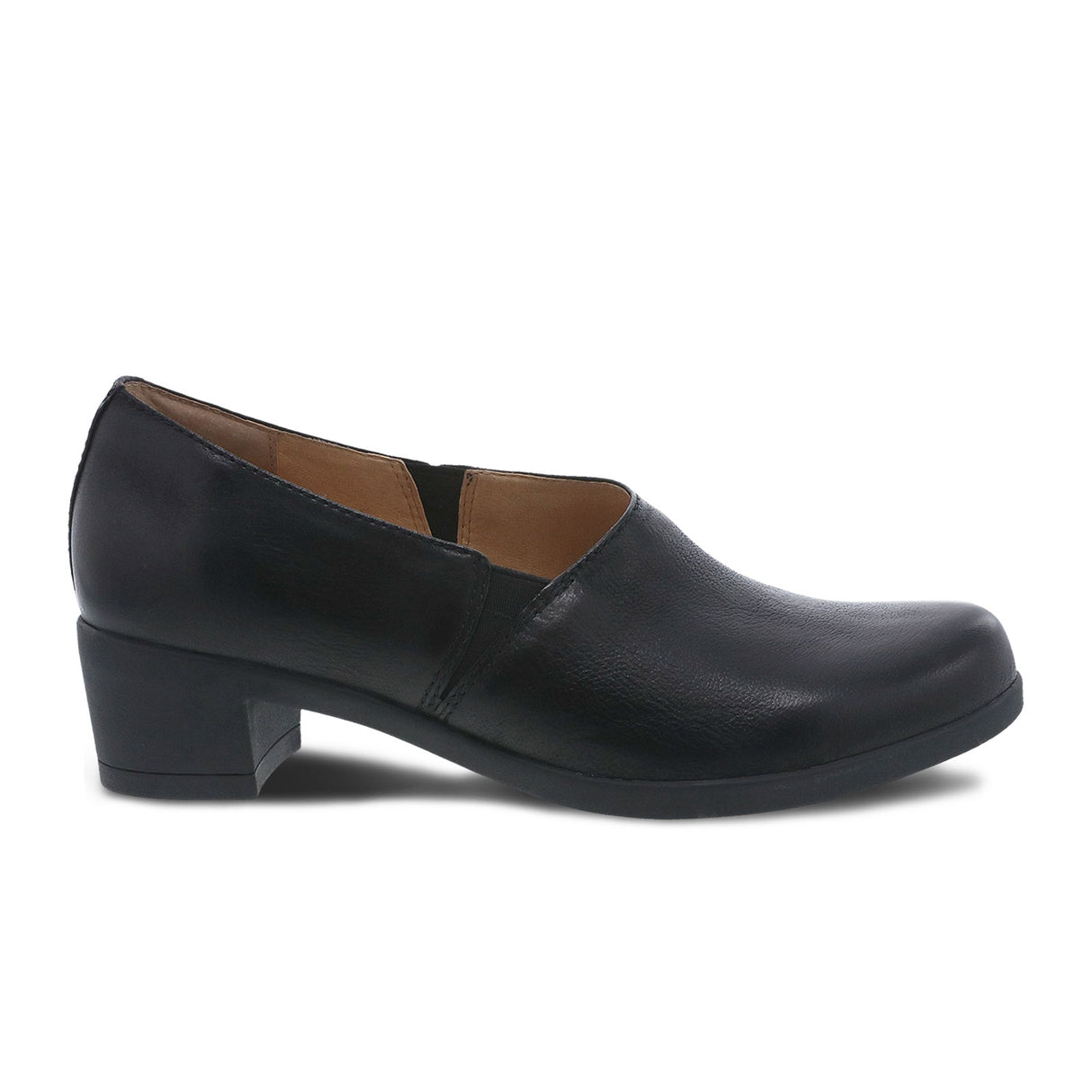 Dansko Camdyn Slip On (Women) - Black Burnished Nubuck Dress-Casual - Slip Ons - The Heel Shoe Fitters
