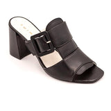 Wirth Duomo Heeled Sandal (Women) - Preto Sandals - Heel/Wedge - The Heel Shoe Fitters
