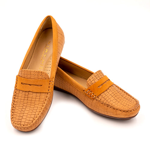 Wirth Albany Loafer (Women) - Tan Dress-Casual - Slip Ons - The Heel Shoe Fitters