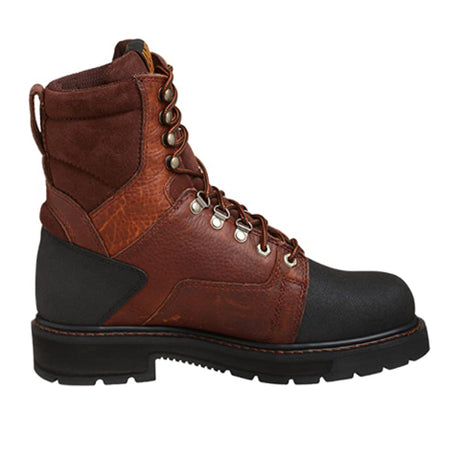 Ariat Rachet Armor Steel Toe Work Boot (Men) - Dark Copper Boots - Work - 8" - Steel Toe - The Heel Shoe Fitters