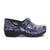 Dansko XP 2.0 Clog (Women) - Navy Ikat Patent Dress-Casual - Clogs & Mules - The Heel Shoe Fitters