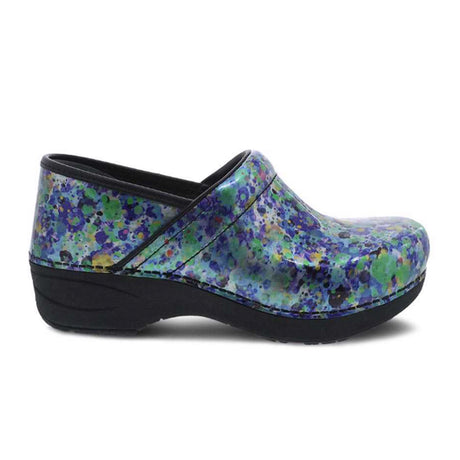 Dansko XP 2.0 Clog (Women) - Watercolor Dots Patent Dress-Casual - Clogs & Mules - The Heel Shoe Fitters