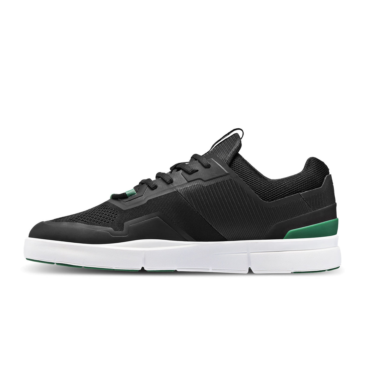 On Running The ROGER Spin Sneaker (Men) - Black/Green Dress-Casual - Sneakers - The Heel Shoe Fitters