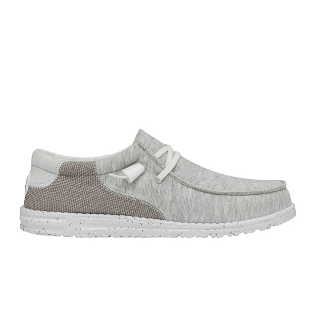 Hey Dude Wally Stitch Slip On (Men) - Optic White – The Heel Shoe Fitters