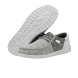 Hey Dude Wally Tri Slip On (Men) - Stone White Dress-Casual - Slip Ons - The Heel Shoe Fitters