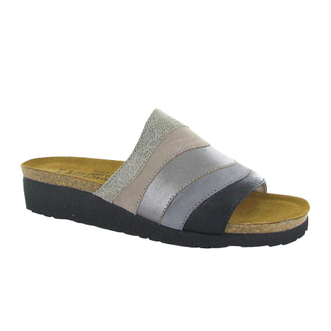 Naot Portia (Women) - Speckled Beige Leather Sandals - Slide - The Heel Shoe Fitters