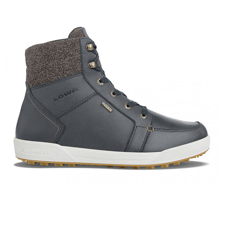 Lowa Molveno GTX Mid (Men) - Navy/Brown Boots - Hiking - Mid - The Heel Shoe Fitters