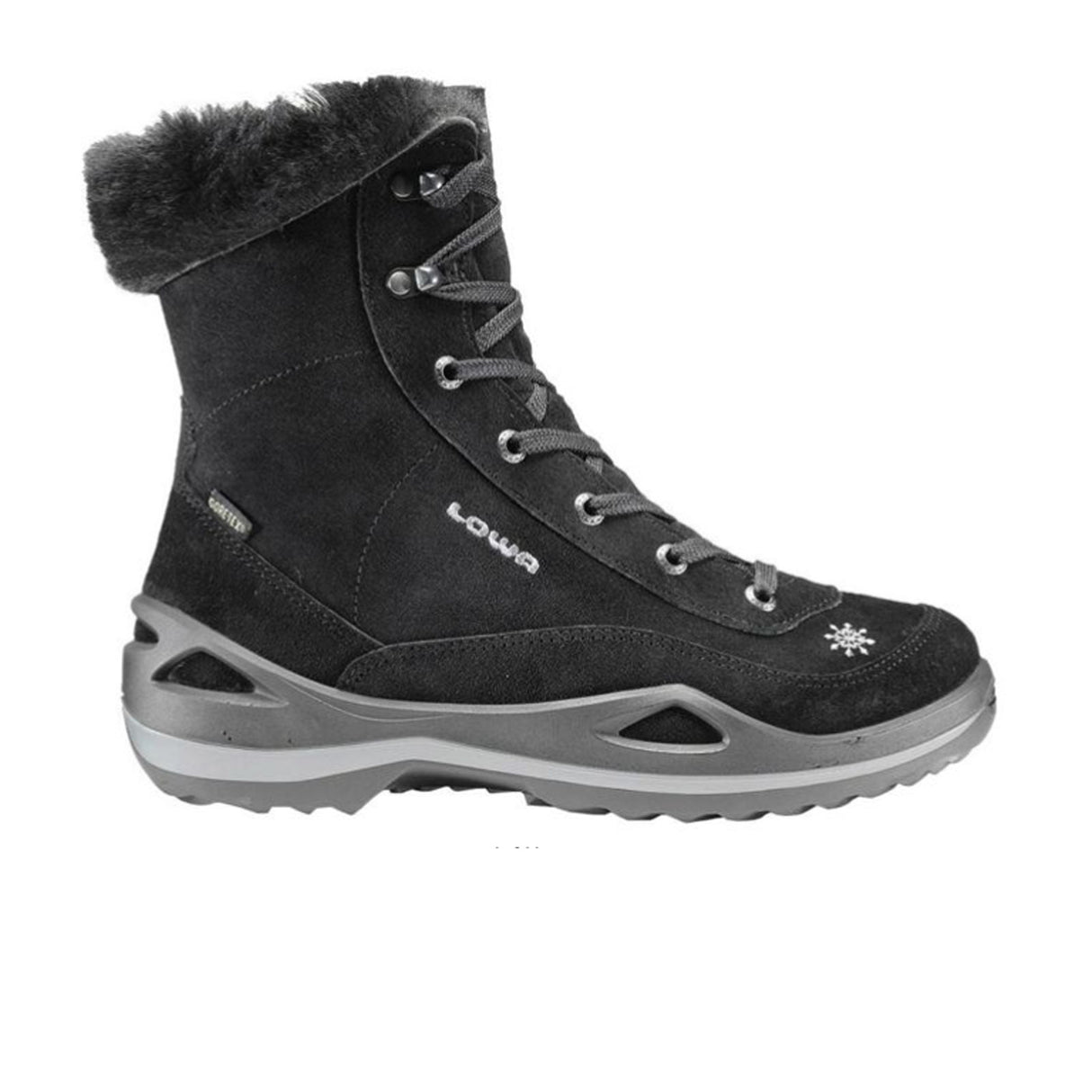 Lowa Tirolina II GTX (Women) - Black Boots - Winter - Mid Boot - The Heel Shoe Fitters