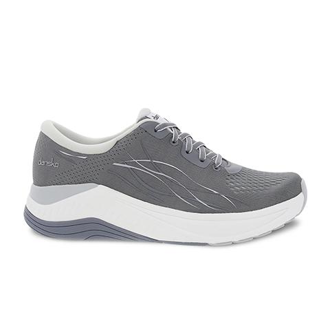 Dansko Pace Walking Shoe (Women) - Grey Mesh Athletic - Walking - The Heel Shoe Fitters