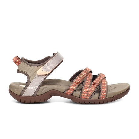 Teva Tirra Active Sandal (Women) - Stacks Tan/Orange Sandals - Active - The Heel Shoe Fitters