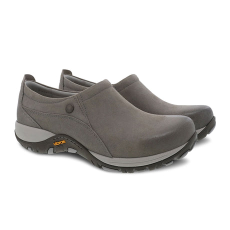 Dansko Patti Waterproof Slip On (Women) - Taupe Burnished Suede Dress-Casual - Slip Ons - The Heel Shoe Fitters