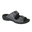 Fidelio Schwaz Slide Sandal (Women) - Light Grey Stingray Sandals - Slide - The Heel Shoe Fitters