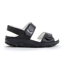 Waldlaufer Willow 448012 Backstrap Sandal (Women) - Black Sandal - Backstrap - The Heel Shoe Fitters