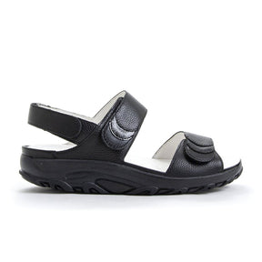 Waldlaufer Willow 448012 Backstrap Sandal (Women) - Black Sandal - Backstrap - The Heel Shoe Fitters