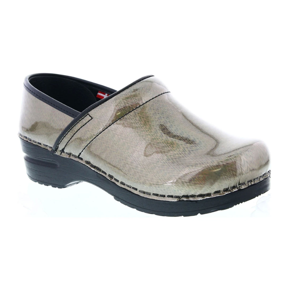 Sanita Pia Clog (Women) - Gold Dress-Casual - Clogs & Mules - The Heel Shoe Fitters