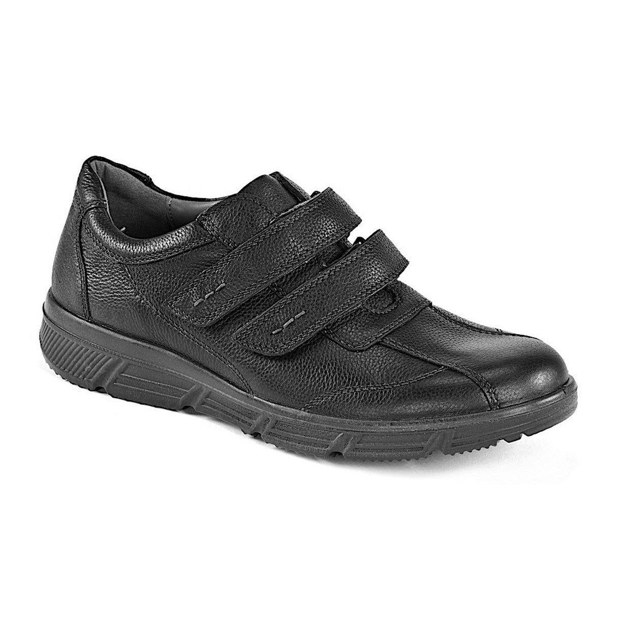 Jomos 461201 Slip On (Men) - Black Dress-Casual - Slip Ons - The Heel Shoe Fitters