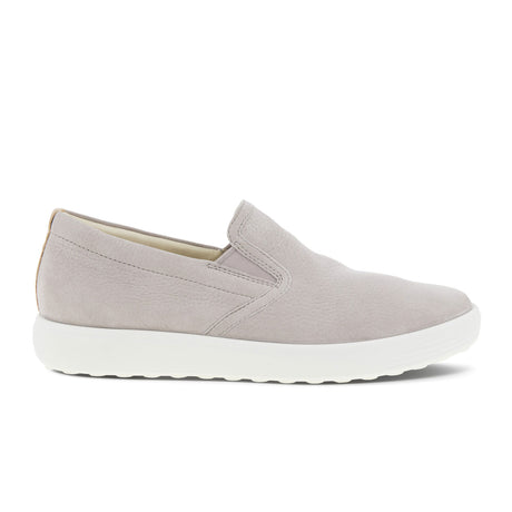 ECCO Soft 7 Casual Slip On (Women) - Grey Rose/Powder Dress-Casual - Slip Ons - The Heel Shoe Fitters