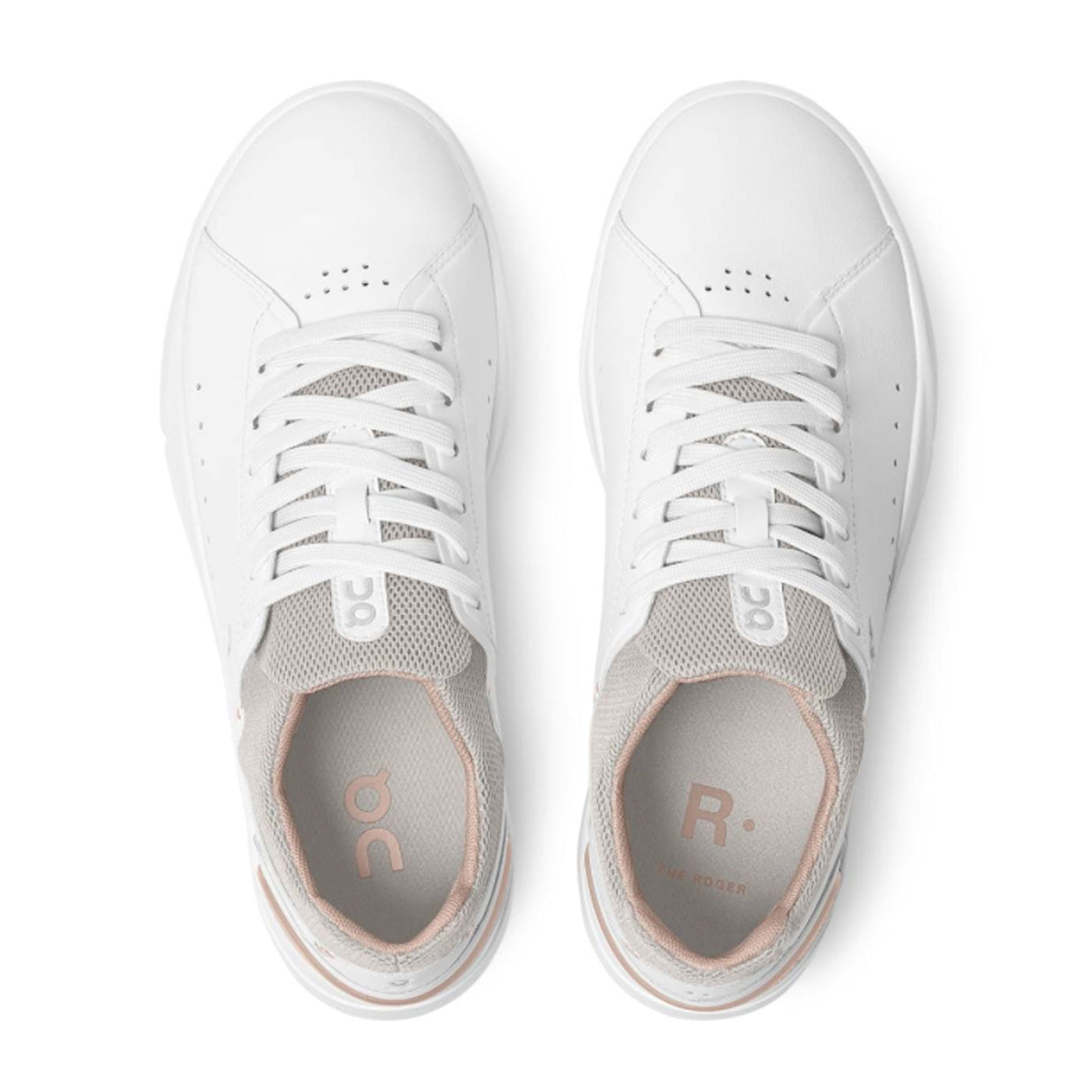 On Running The ROGER Advantage Sneaker (Women) - White/Rose Athletic - Sneakers - The Heel Shoe Fitters