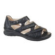 Fidelio Hilly Hilani (Women) - Black Sandals - Active - The Heel Shoe Fitters